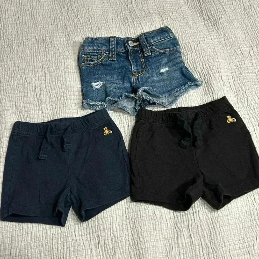 5 for $25  Gap Baby short bundle